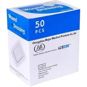 چسب پانسمان شفاف ۱۰×۱۰